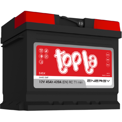  TOPLA ENERGY E45X AKUMULATOR 12V 45Ah L
